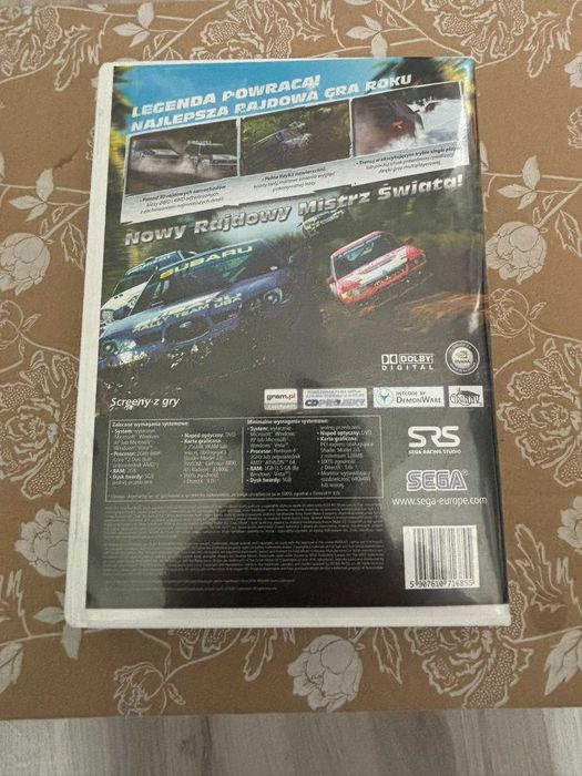 Gra rally championship mobil 1 + Sega Rally Polska dystrybucja PC