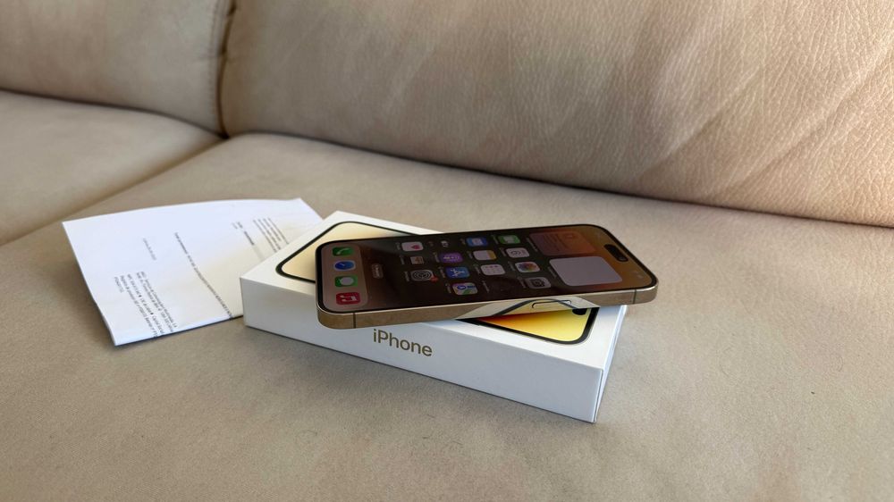 Vendo 14 Pro Max 512Gb Gold C/Fatura e Garantia Apple