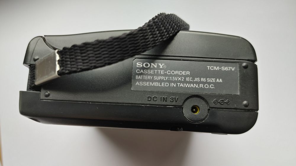 Dyktafon kasetowy Sony TCM-S68V