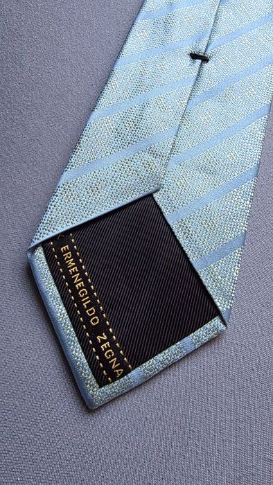 krawat jedwabny ERMENEGILDO ZEGNA