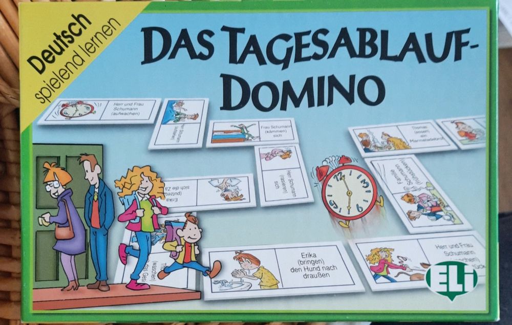 Das Tagesablauf Domino - gra edukacyjna