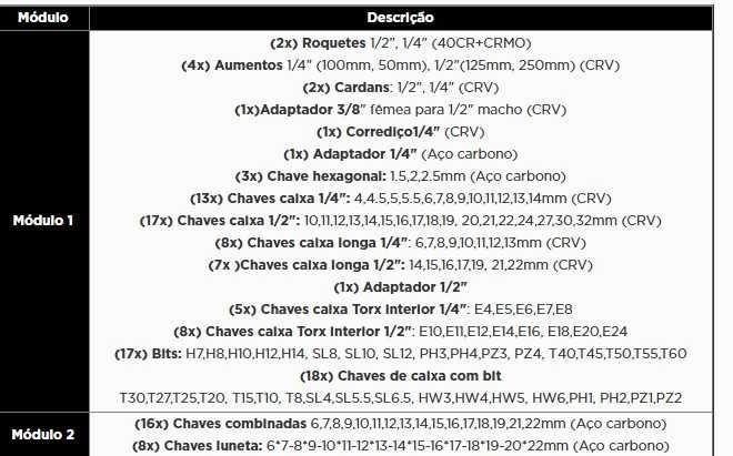 KIT   CARRINHO 8611 VERMELHO OU PRETO + 86236