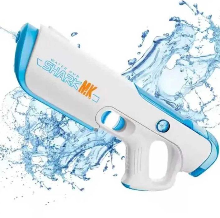 Водяний автоматичний бластер  shark water gun electric