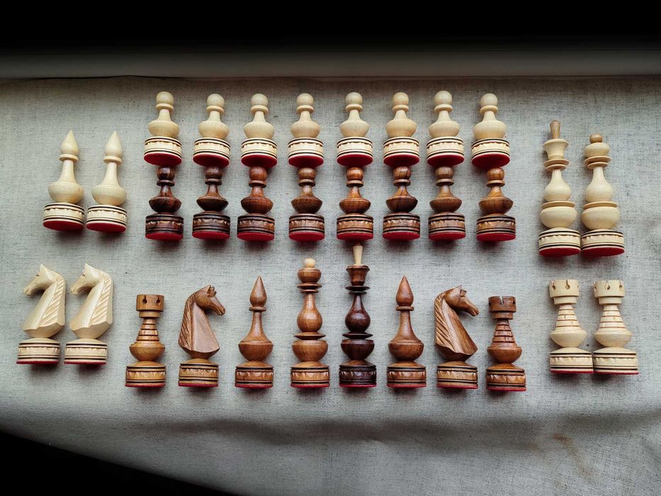 Большие С утяжелителями Шахматы ручной работы Подарок Шахматные Фигуры