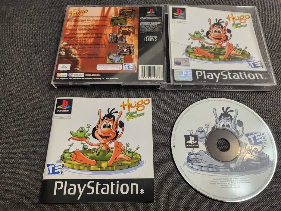 Hugo Frog Fighter Kompletna Premierowa Angielska