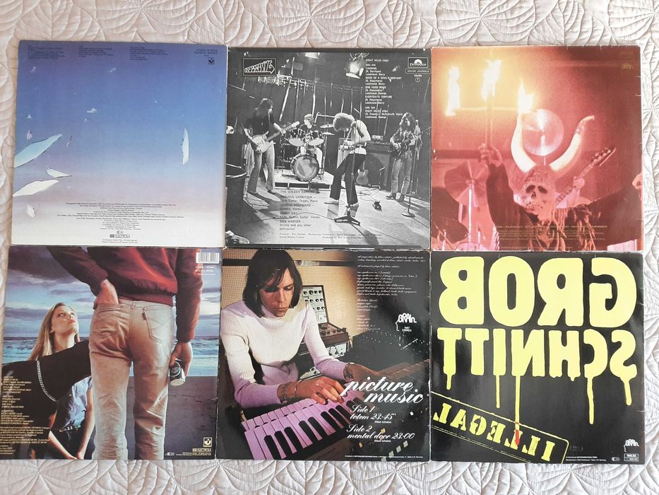 Scorpions - Klaus Schulze – Golden Earring – Grobschnitt  - Vinil LP