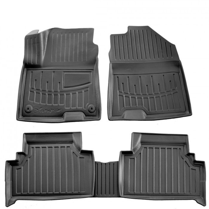 Резинові Коврики НА ВСІ АВТО салон багажник поліки