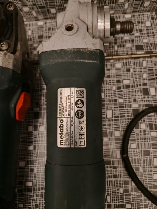 Болгарка Metabo w 1100-125