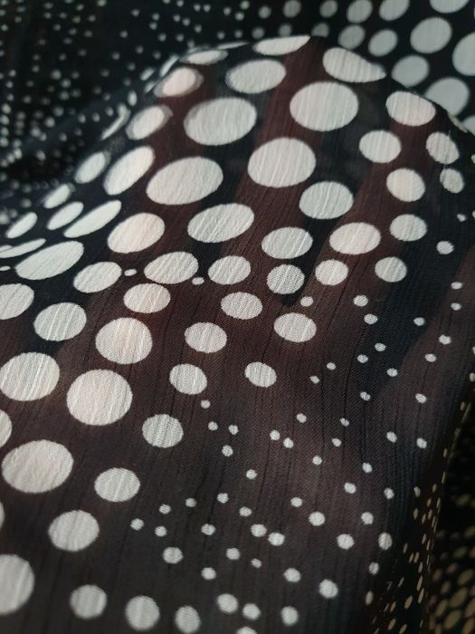 Spódniczka szyfonowa we wzór