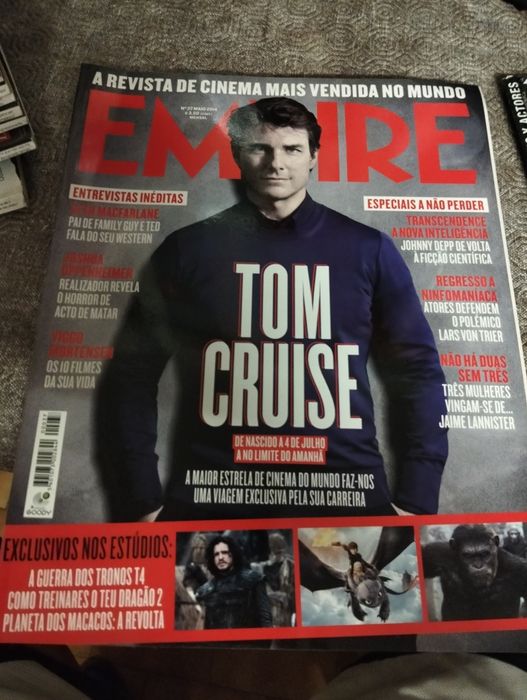 15 revistas Empire em português em boas condições 1 € cada uma