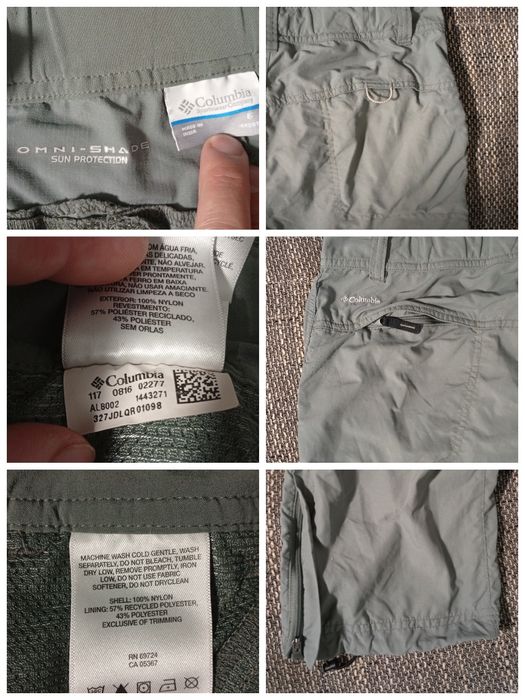 Жіночі штани-трансформери 2 в 1 Columbia Silver Ridge. Розмір S/M.