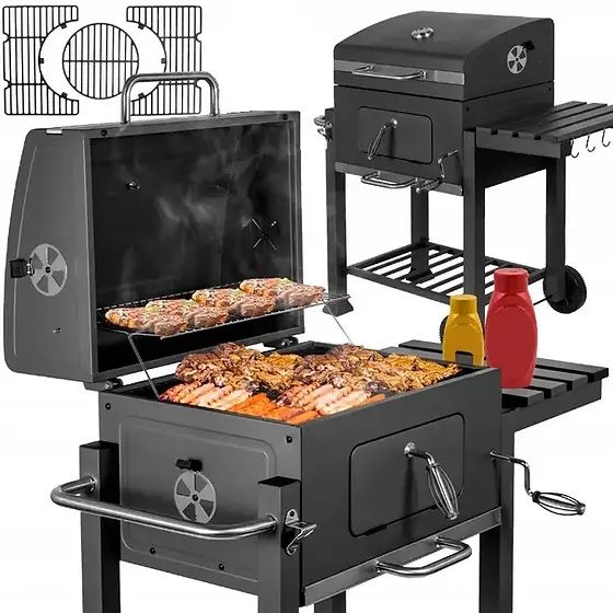 Садовый барбекю гриль мангал ВУГІЛЬНИЙ ГРИЛЬ мангал