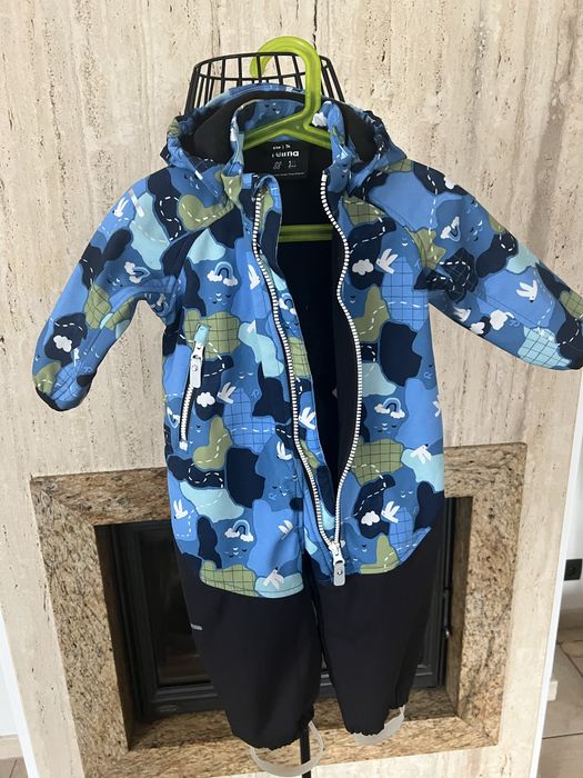 ** REIMA ** kombinezon model MJOSA z polarem, softshell - nowy_74/80