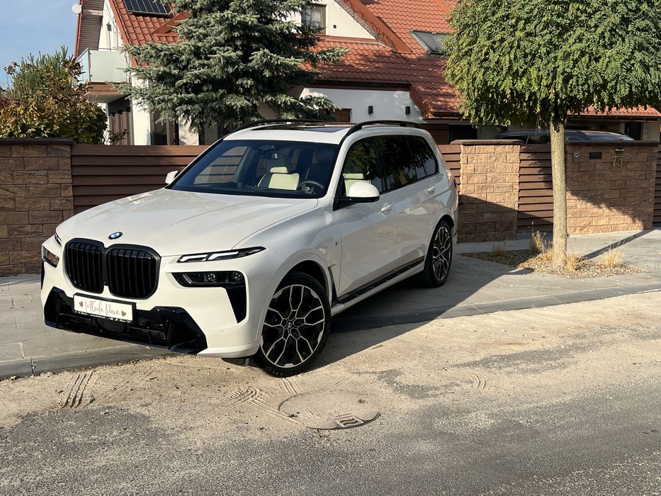 Auto do ślubu BMW X7
