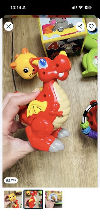 Іграшки дитячі та конструктори магнітні -6 шт