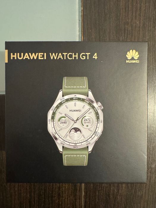 HUAWEI WATCH GT 4 46 mm Green + bransoleta