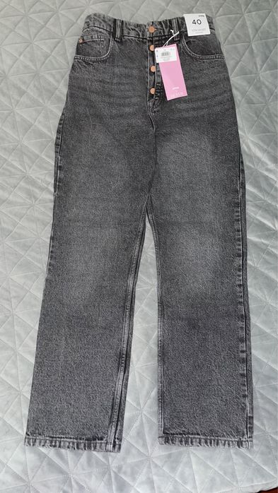 Сірі варені джинси, 42р
