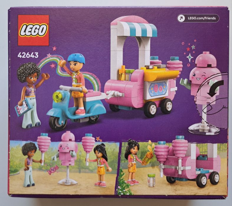 Lego 42643 Stoisko z Watą Cukrową I Skuter