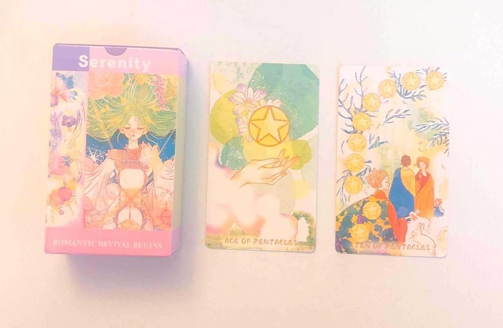 Karty Serenity Romanstic Revival Begins Tarot