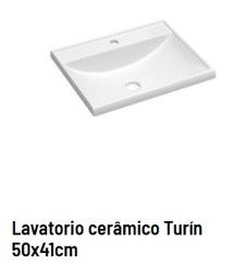 Lavatório Cerâmico Turin