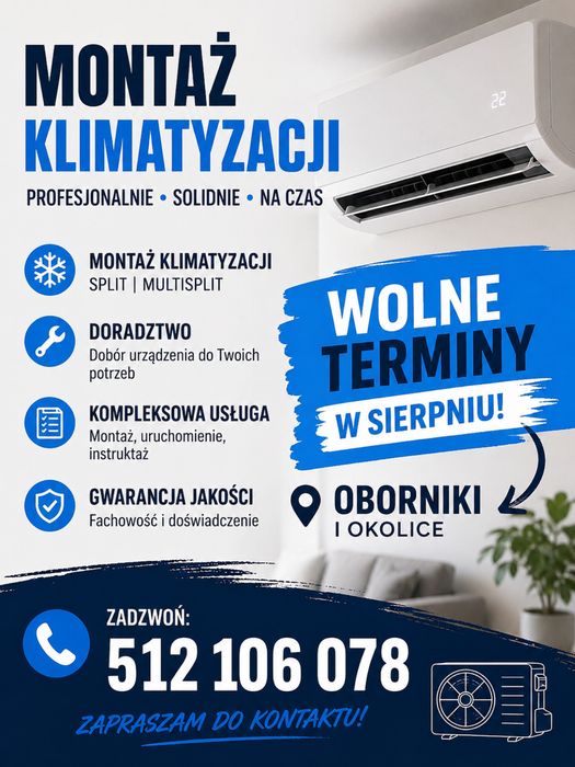 Montaż klimatyzacji