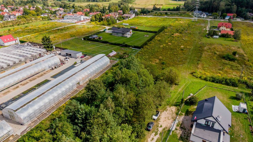 Działka 1 389 m² w Hryniewiczach pod budowę domu!!