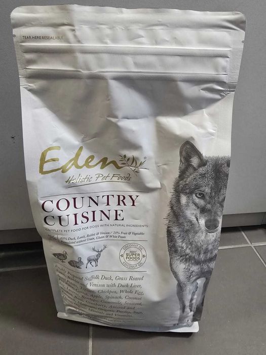 Karma dla psa sucha Eden Country cuisine 2kg