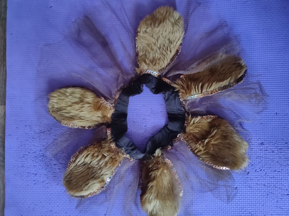 Костюм  бурундука, белка, мишка. Клоун парик