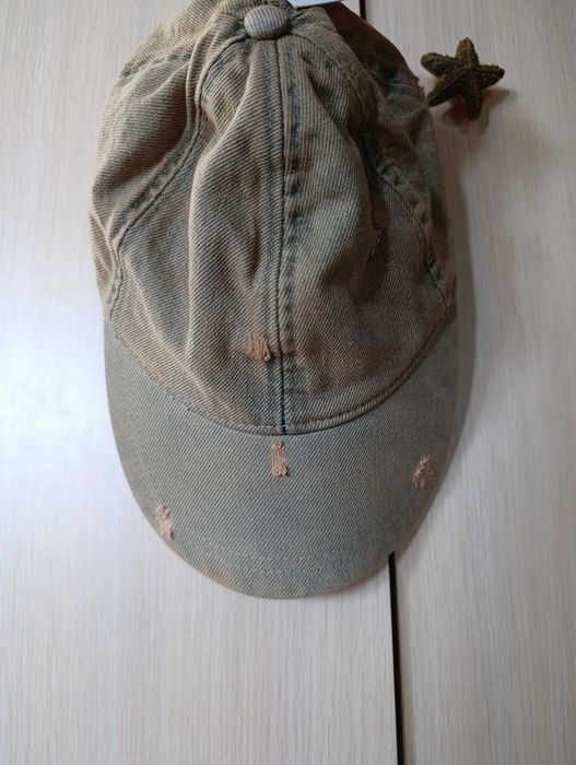 Czapka z daszkiem dżinsowa męska Zara, nowa