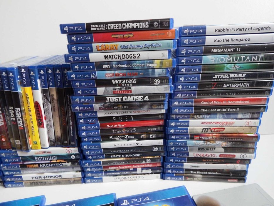 NAJWIĘKSZY wybór GIER PS4 Gostynin GTA5 RDR Asterix LEGO Mafia inne