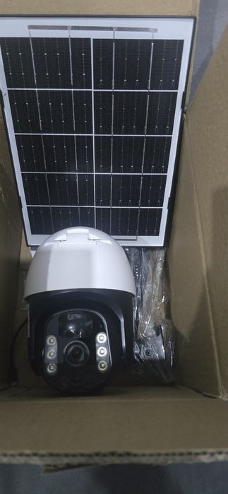 Zewnętrzna kamera solarna 4K HD  8MP Karta SIM 4G LTE