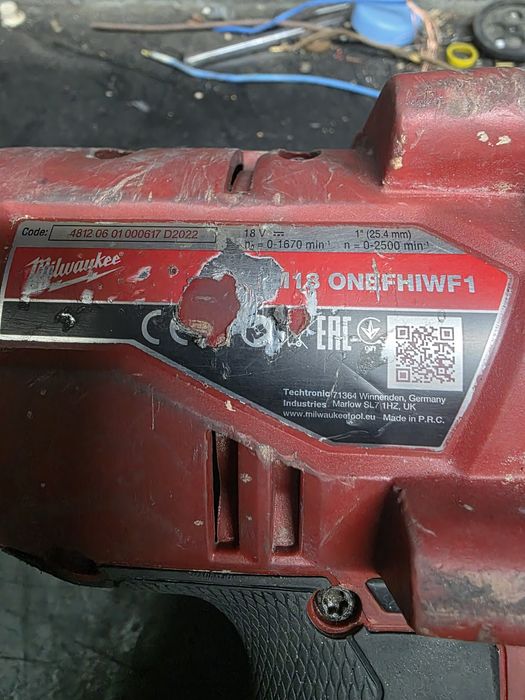 Chave de impacto milwaukee