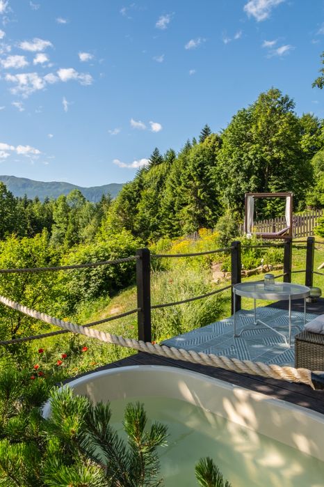 Urokliwy domek tiny house BALIA, WIDOK Babia Góra