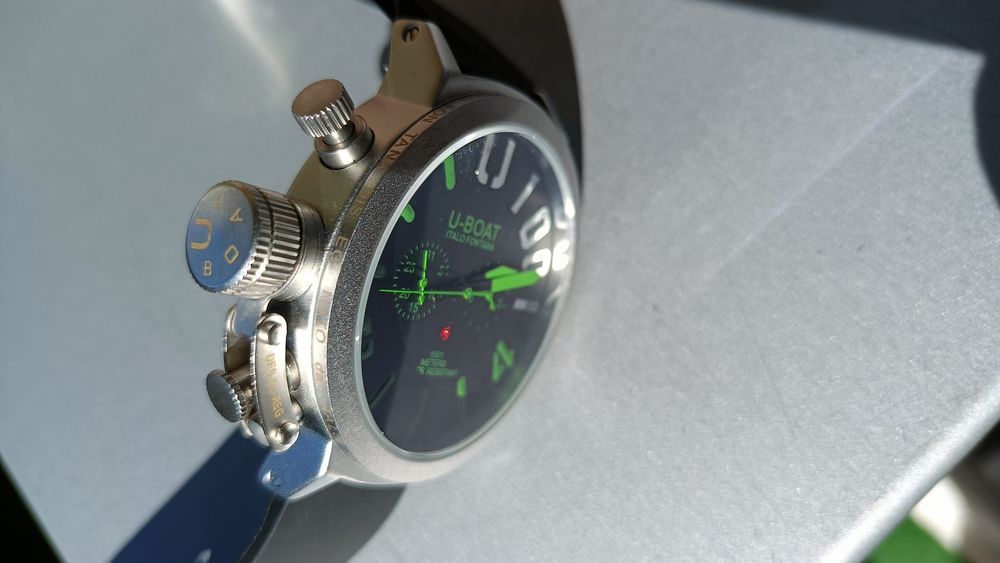 U-Boot potężny zegarek mechaniczny nakręcany automat