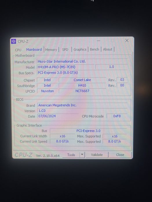I5 10400 та материнка MSI H410M-A PRO (MS-7C89): 4 000 грн ...