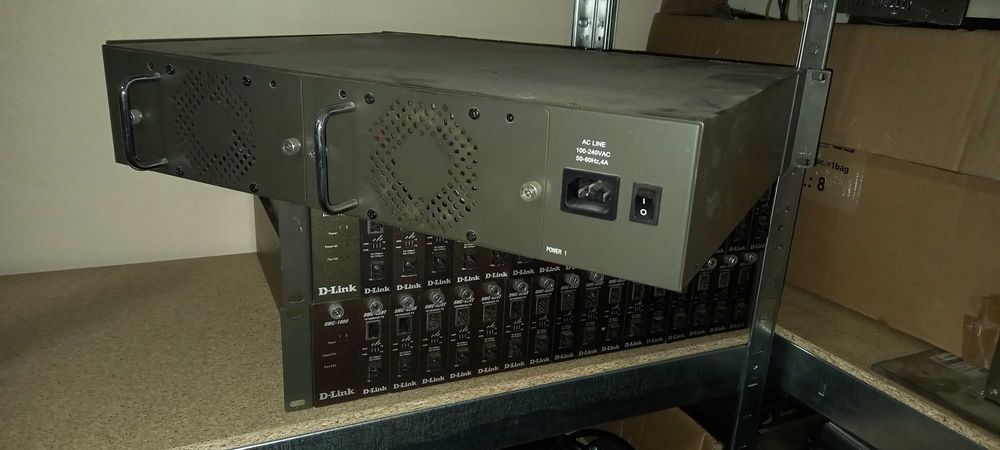 D - Link Шасі для медіаконвертерів D-Link DMC-1000+16 медіаконверторів