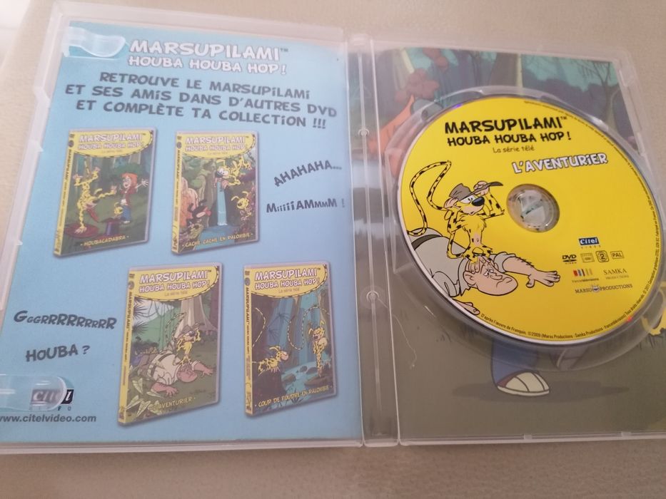 DVD Marsupilami - O aventureiro