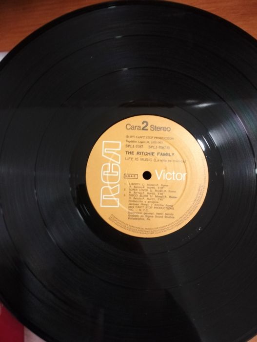 Disco de vinil LP The Ritchie Family