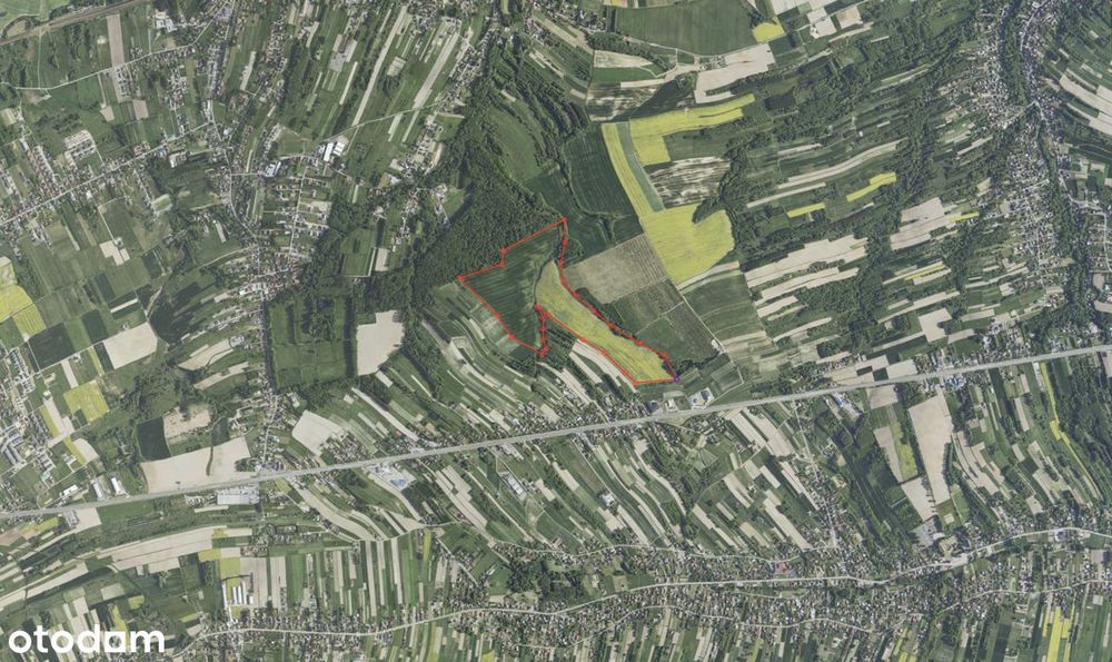 33 ha teren inwestycyjny - przemysł/logistyka - 6 km Rzeszów
