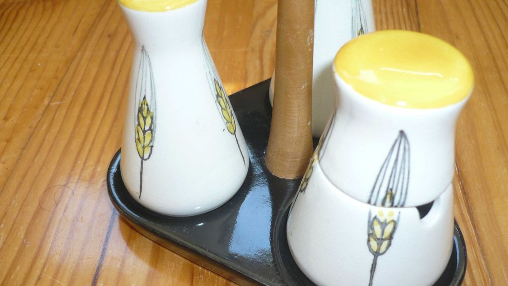 Saleiro, Pimenteiro e Mostardeira SECLA