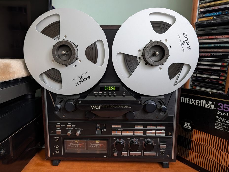‼️ Teac x-2000 ‼️ бобінний магнітофон . Ідеальний стан .
Type: Reel-to