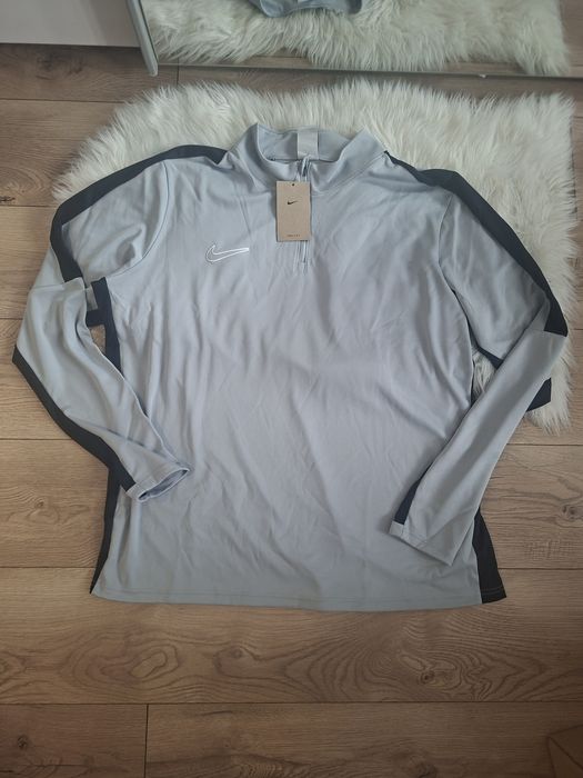 Nike academy 23 dril top  cienka bluza sportowa męska szara r.xxl