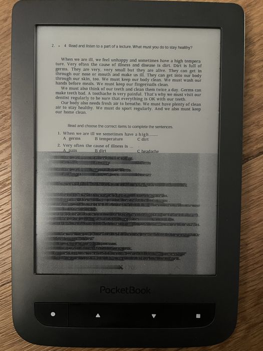 Електронна книга Pocketbook 624 під відновлення