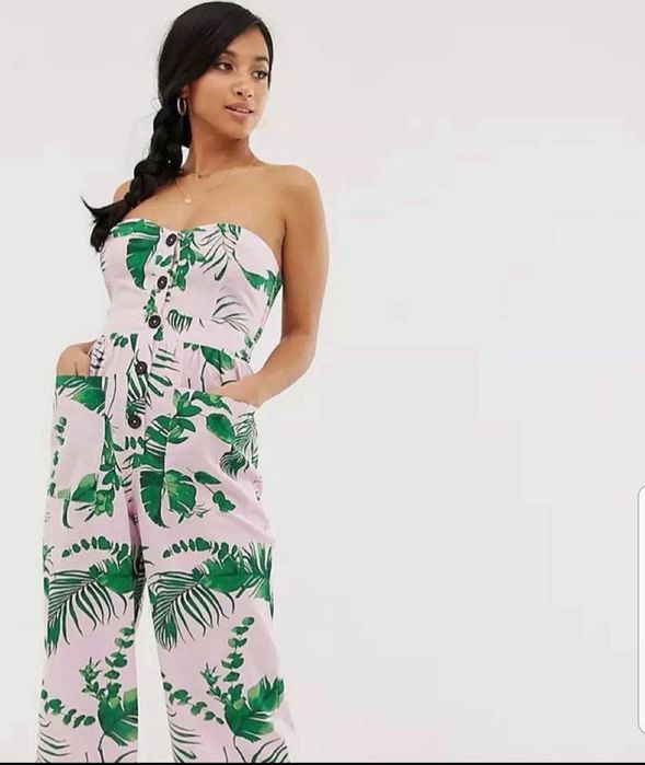 Льняний комбінезон Asos розмір L,zara