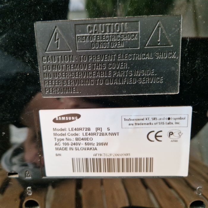 Телевізор Samsung le40r72b
