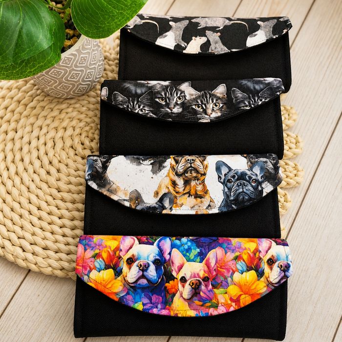 Nerka plus porfel, hanmade, buldog francuski