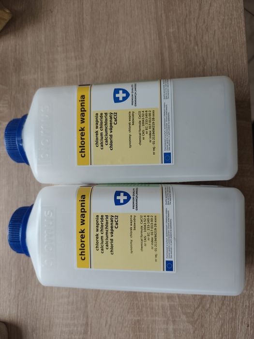 Chlorek wapnia Czysty firmy Biomus 1 kg