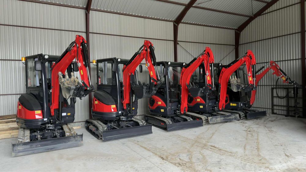 Minikoparka DK-22 | 2t | Silnik Yanmar | Nowa Gwarancja