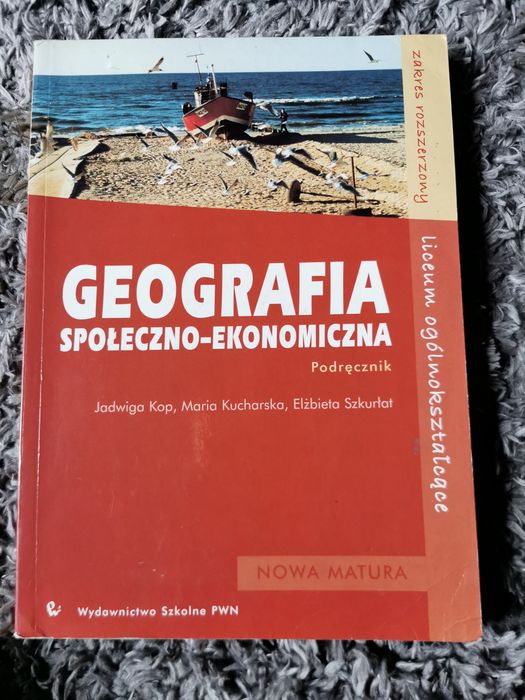 Geografia społeczno-ekonomiczna Podręcznik PWN