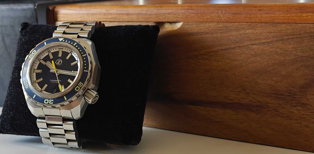 Zegarek Zelos Hammerhead2 1000m Diver Nurek Ball Oris Unikat Okazja